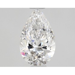 Diament szlif gruszkowy, 0.52ct, VS1, D, GIA 2534962597