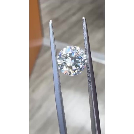 Diament szlif okrągły, 2ct, SI1, H, GIA 2235717343