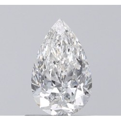 Diament szlif gruszkowy, 0.7ct, SI2, E, HRD `250000308434