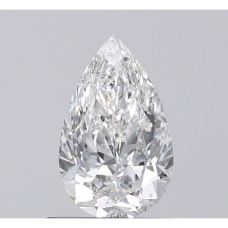 Diament szlif gruszkowy, 0.7ct, SI2, E, HRD `250000308434