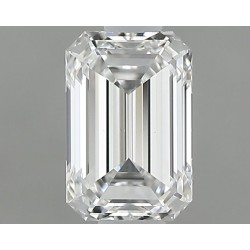 Diament szlif szmaragdowy, 0.5ct, VS1, F, GIA 1529204143