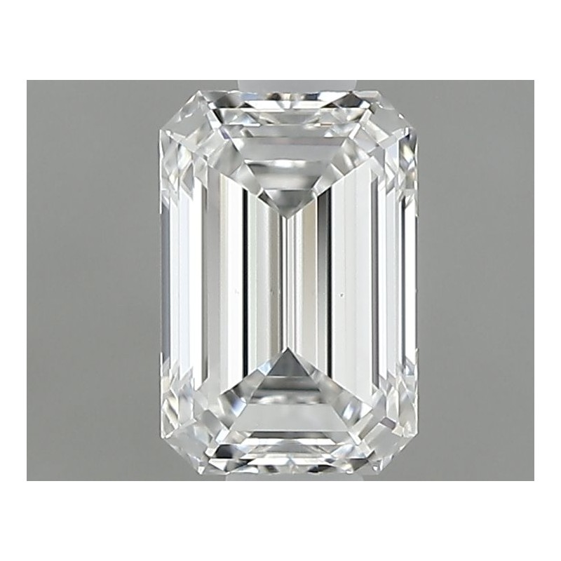 Diament szlif szmaragdowy, 0.5ct, VS1, F, GIA 1529204143