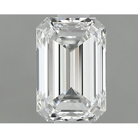 Diament szlif szmaragdowy, 0.5ct, VS1, F, GIA 1529204143