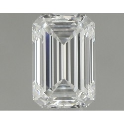 Diament szlif szmaragdowy, 0.5ct, VS2, F, GIA 2517733486