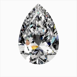Diament szlif gruszkowy, 0.3ct, VVS1, H, GIA 7548221260