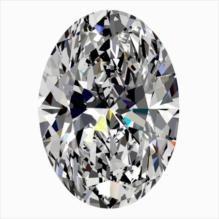 Diament szlif owalny, 0.56ct, VS2, D, GIA 6545190064