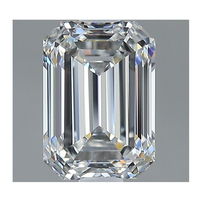 Diament szlif szmaragdowy, 1.7ct, VVS2, F, GIA 1232598449