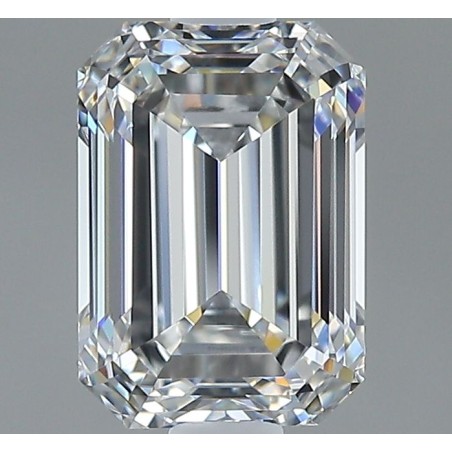 Diament szlif szmaragdowy, 1.7ct, VVS2, F, GIA 1232598449