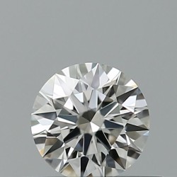 Diament szlif okrągły, 0.3ct, VS1, H, GIA 7541125384