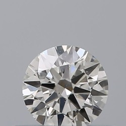 Diament szlif okrągły, 0.3ct, VS2, H, GIA 7541129862