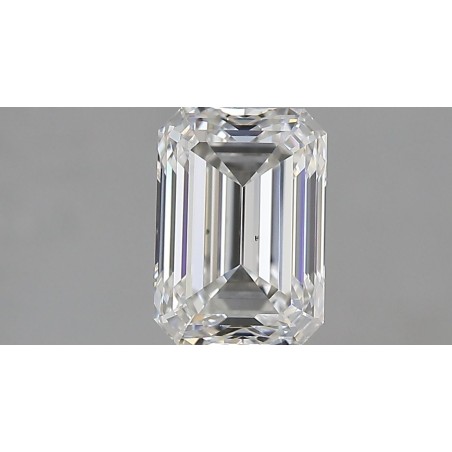 Diament szlif szmaragdowy, 1.5ct, VS2, G, GIA 1545167187