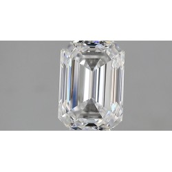 Diament szlif szmaragdowy, 1.7ct, VS1, E, GIA 6541176227