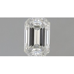 Diament szlif szmaragdowy, 0.53ct, VS1, H, GIA 6542028599