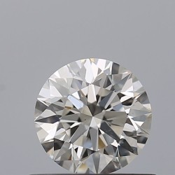 Diament szlif okrągły, 0.6ct, SI1, I, GIA 6541191368