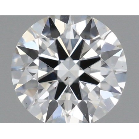 Diament szlif okrągły, 0.34ct, SI1, I, GIA 6492985804