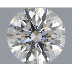 Diament szlif okrągły, 0.5ct, SI2, I, IGI 727538994