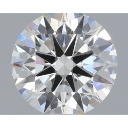 Diament szlif okrągły, 0.32ct, VS1, H, IGI 720529243