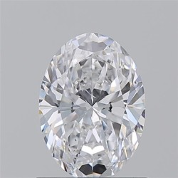 Diament szlif owalny, 1.01ct, SI1, D, GIA 1232772988