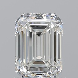 Diament szlif szmaragdowy, 1.51ct, VVS2, H, GIA 7546215485