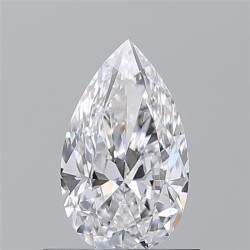 Diament szlif gruszkowy, 0.7ct, VVS1, D, GIA 2537980719