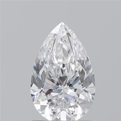 Diament szlif gruszkowy, 1.07ct, VS1, E, GIA 2536791634