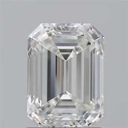 Diament szlif szmaragdowy, 1.83ct, VVS2, H, GIA 7542179636
