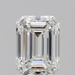 Diament szlif szmaragdowy, 1.01ct, VVS2, H, GIA 6541213046