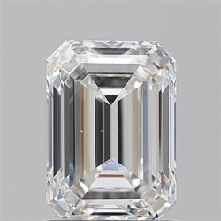 Diament szlif szmaragdowy, 1.5ct, VS1, H, GIA 2536806978