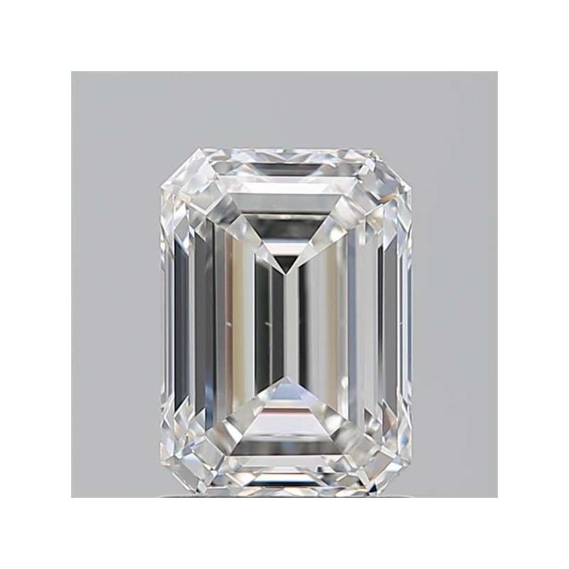 Diament szlif szmaragdowy, 1.5ct, VS1, H, GIA 2536806978