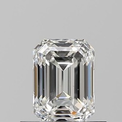 Diament szlif szmaragdowy, 0.7ct, VS1, H, GIA 1527291004