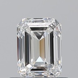 Diament szlif szmaragdowy, 0.71ct, VVS2, G, GIA 5232747226