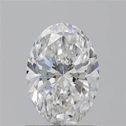 Diament szlif owalny, 0.9ct, VS2, F, GIA 6535711706