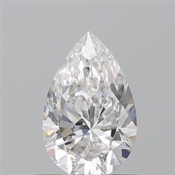 Diament szlif gruszkowy, 0.7ct, VS2, F, GIA 7538763922