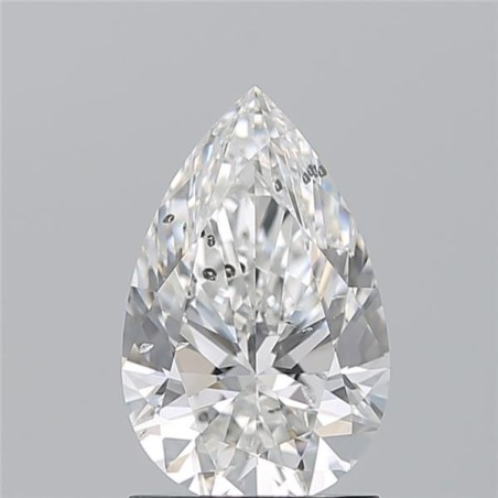 Diament szlif gruszkowy, 1.5ct, SI1, E, HRD 250000281572