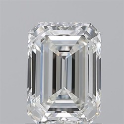 Diament szlif szmaragdowy, 1.51ct, VS2, H, GIA 2536915743