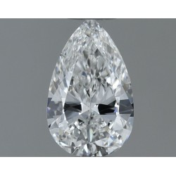 Diament szlif gruszkowy, 0.5ct, SI2, F, GIA 7543221174