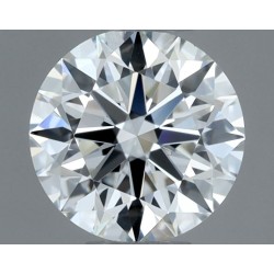 Diament szlif okrągły, 0.5ct, VVS2, G, GIA 2548202619