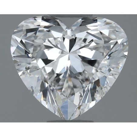 Diament serce, 1ct, VVS1, F, GIA 2544216254