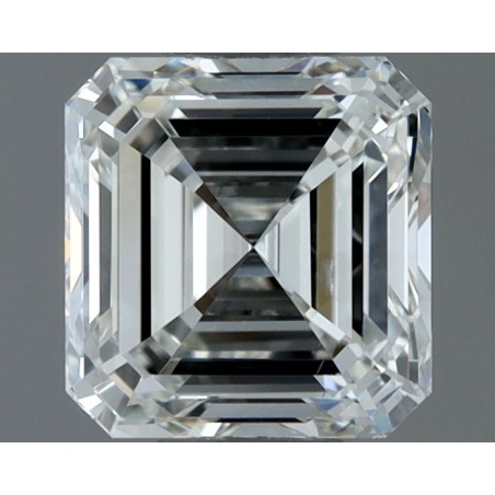 Diament szlif szmaragdowy kwadratowy, 0.9ct, SI1, H, GIA 3545213749