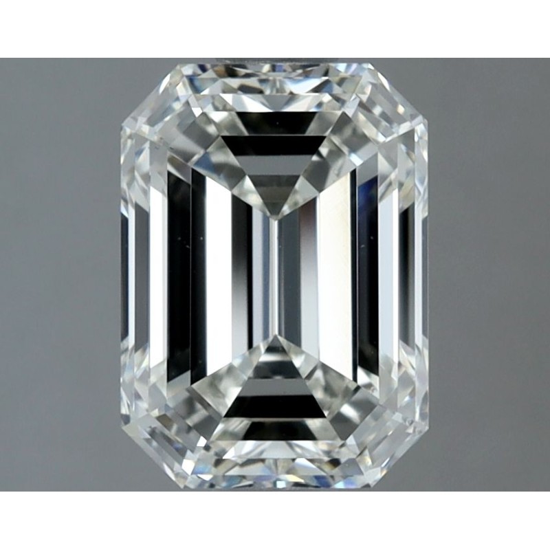 Diament szlif szmaragdowy, 2ct, VS1, H, IGI 752546853