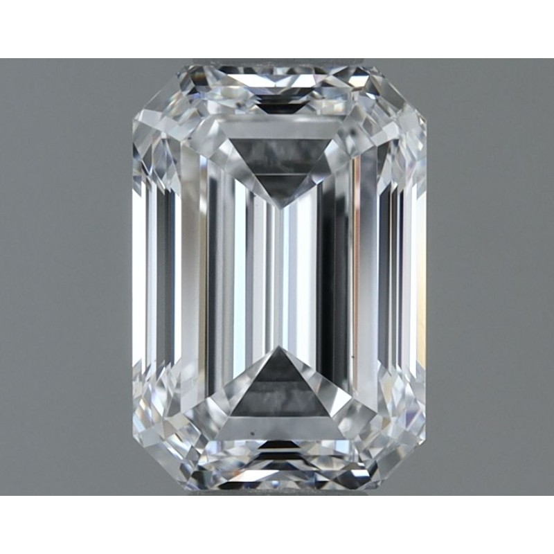 Diament szlif szmaragdowy, 0.8ct, VS2, D, GIA 6542212735