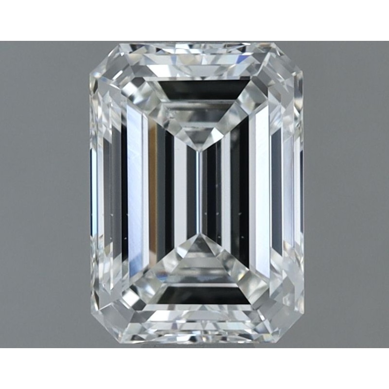 Diament szlif szmaragdowy, 1ct, VS2, H, GIA 7546213601