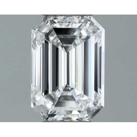 Diament szlif szmaragdowy, 0.5ct, VS1, F, GIA 5543213886