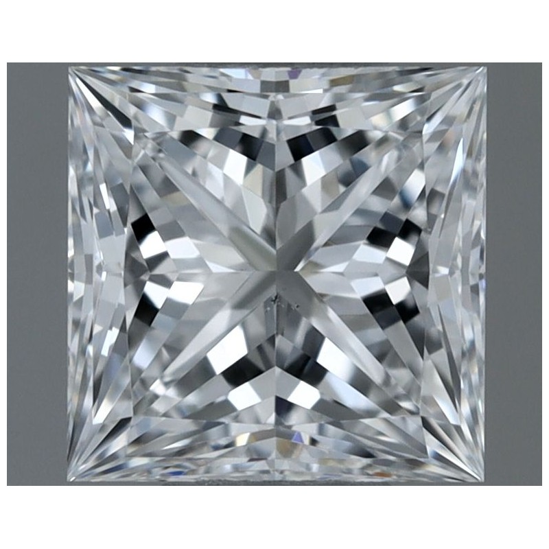 Diament szlif princess, 0.61ct, VS2, E, GIA 6542220298