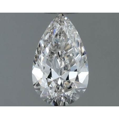 Diament szlif gruszkowy, 0.5ct, VS1, H, GIA 7541213851