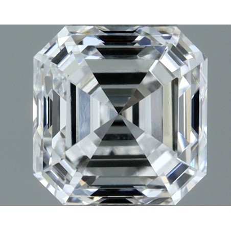 Diament szlif szmaragdowy kwadratowy, 0.51ct, VVS2, E, GIA 1545220475