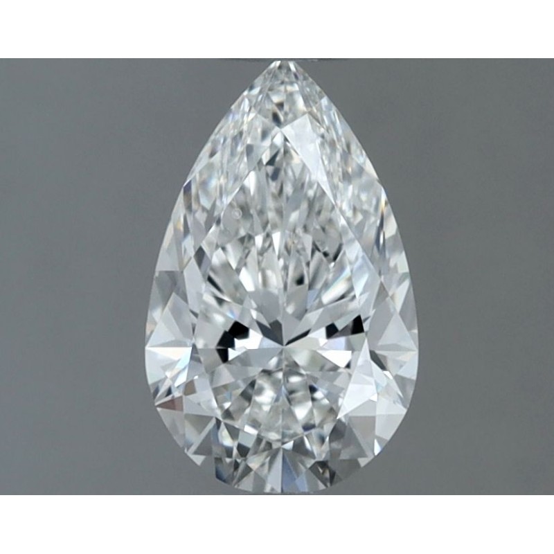 Diament szlif gruszkowy, 0.72ct, VVS2, F, GIA 6545165969