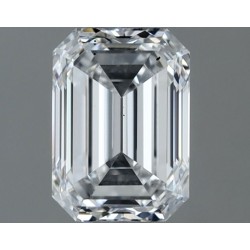 Diament szlif szmaragdowy, 0.8ct, VS2, D, GIA 7532705441