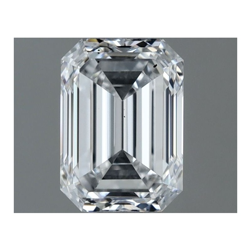 Diament szlif szmaragdowy, 0.8ct, VS2, D, GIA 7532705441