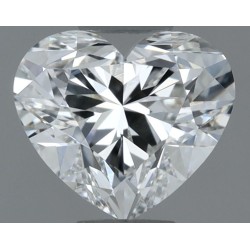 Diament serce, 0.71ct, VS1, H, GIA 1548212745